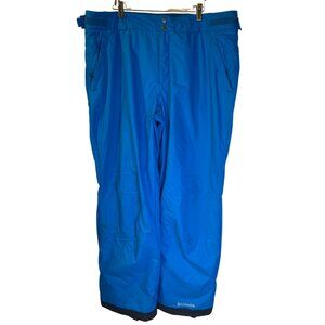 Columbia Men's Arctic Trip Ski Snow Pants Size XL Blue Waterproof Omni-Tech Long